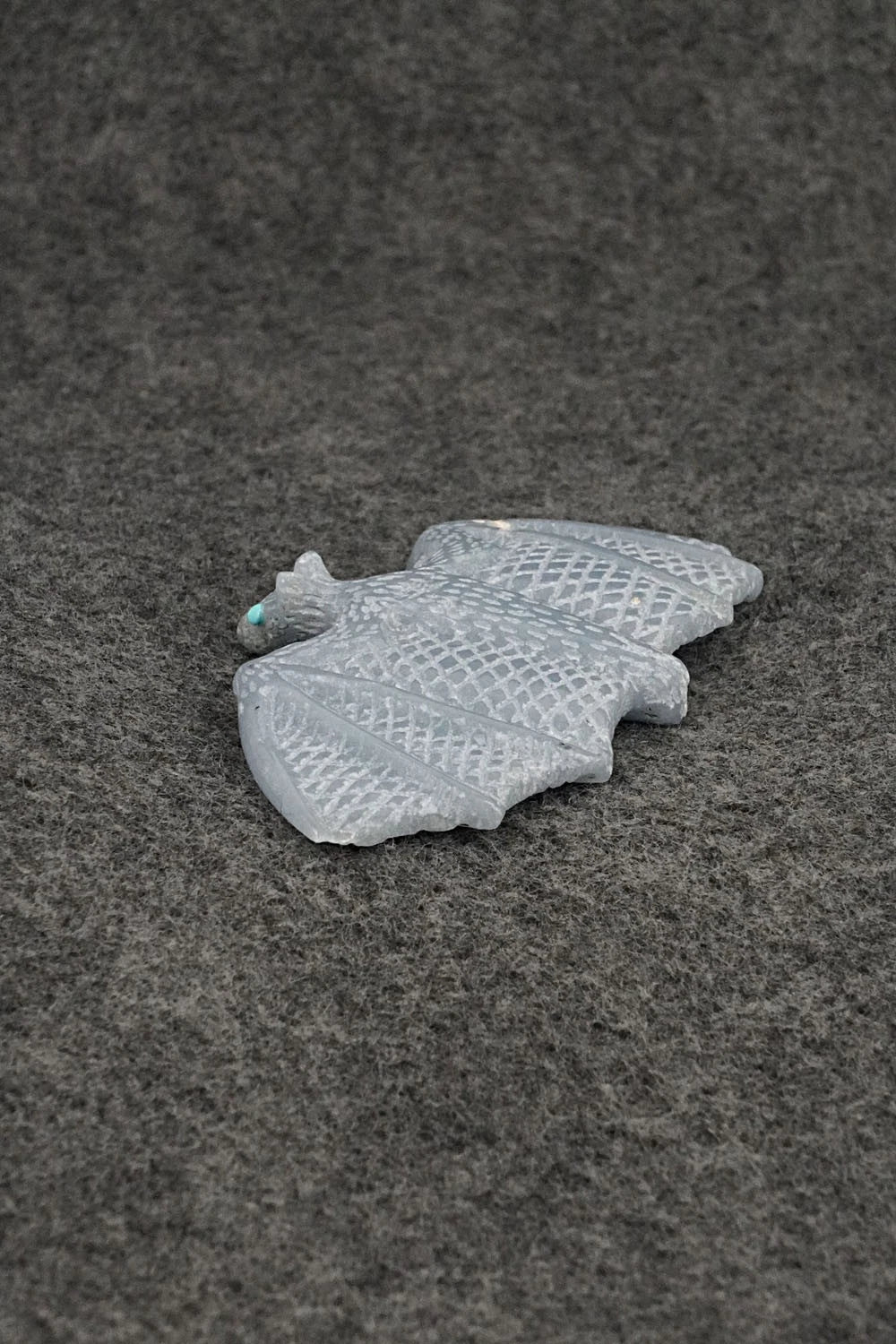 Bat Zuni Fetish Carving - Erick Lonjose