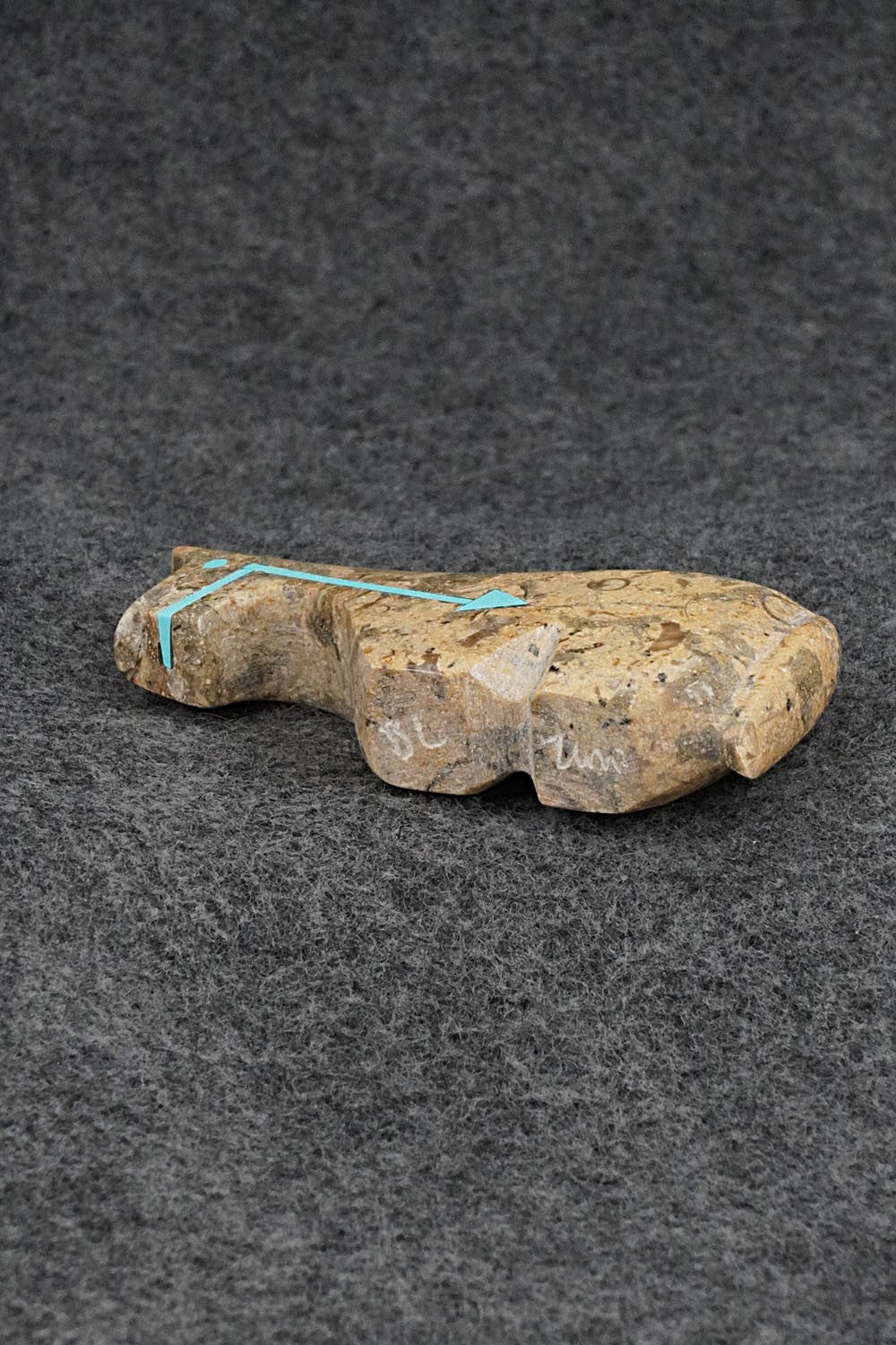Horse Zuni Fetish Carving - Bernard Laiwakete