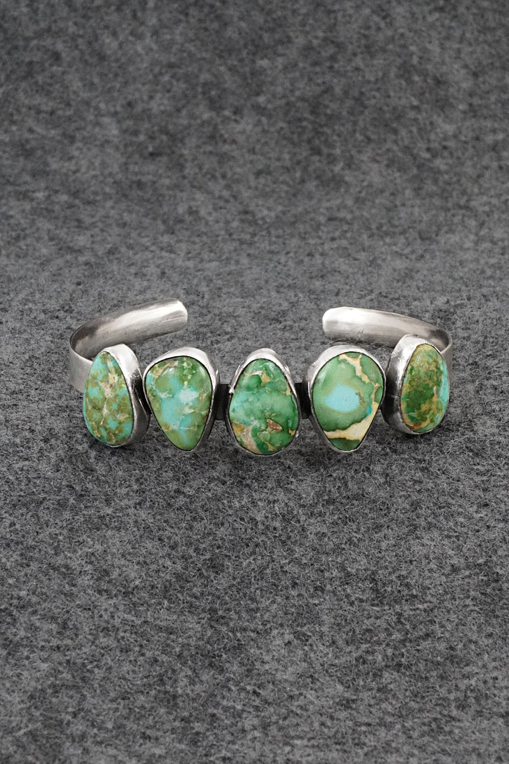 Turquoise & Sterling Silver Bracelet - Verley Betone
