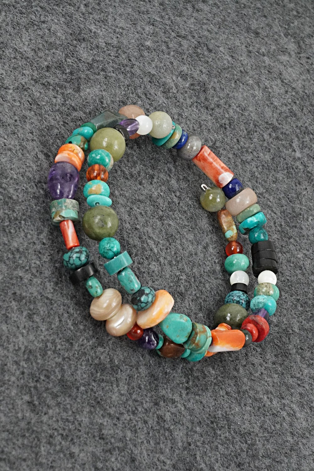 Multi-Stone Beaded Bracelet - Helen Tsosie