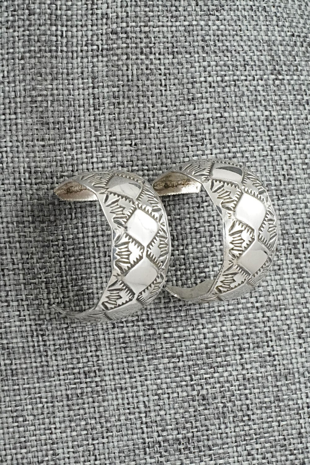 Sterling Silver Hoop Earrings - Nova Ashley