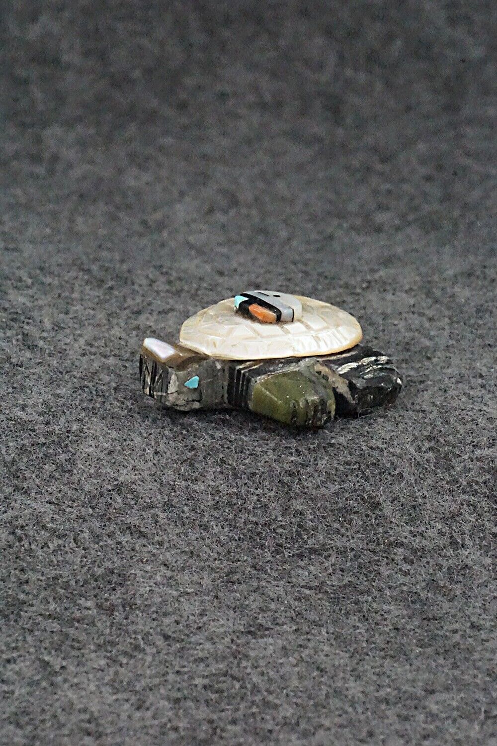 Turtle Zuni Fetish Carving - Darrin Boone