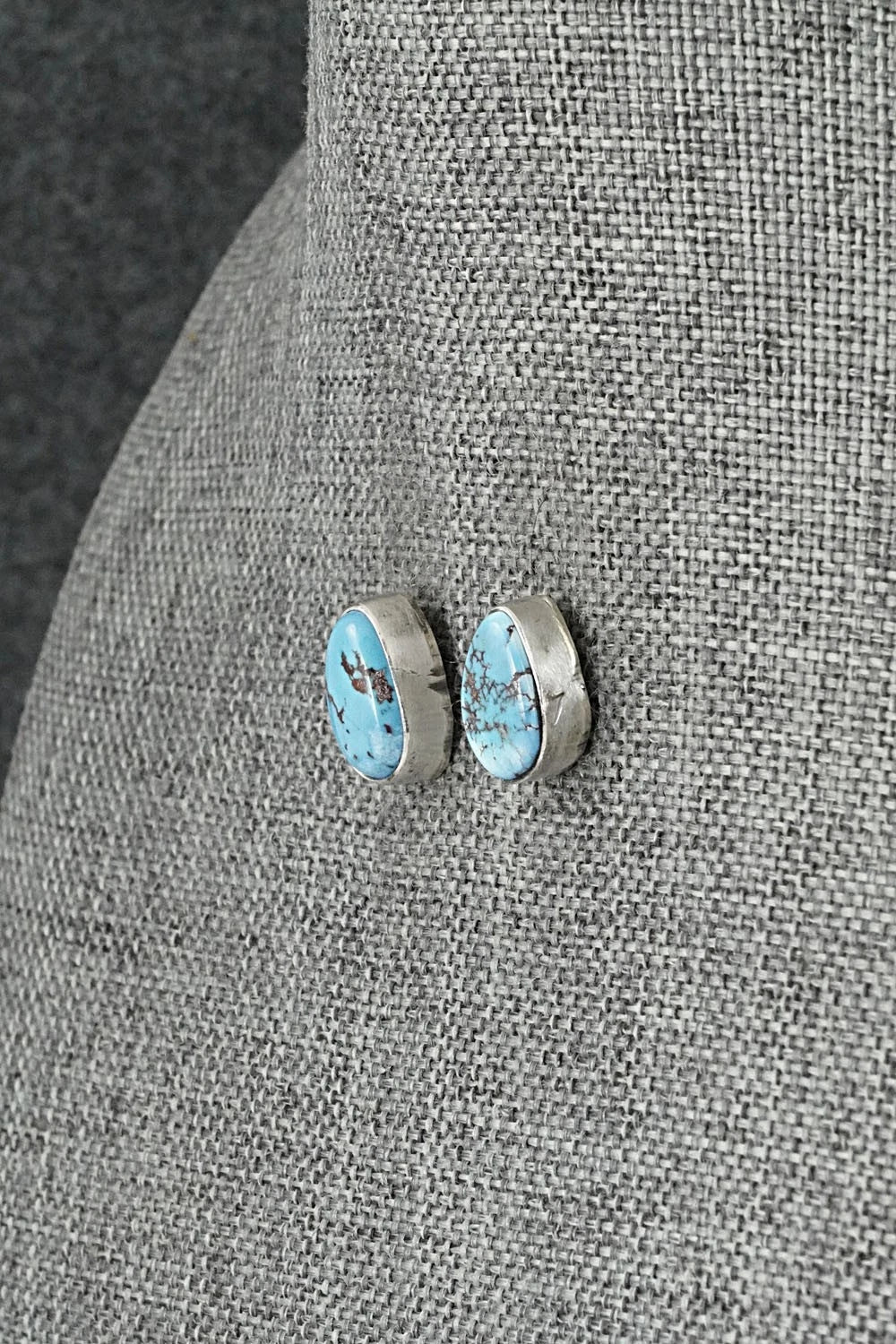 Turquoise & Sterling Silver Squash Blossom Set - Darrin Livingston