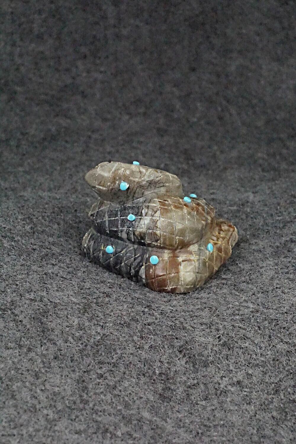 Rattlesnake Zuni Fetish Carving - Danette Laate