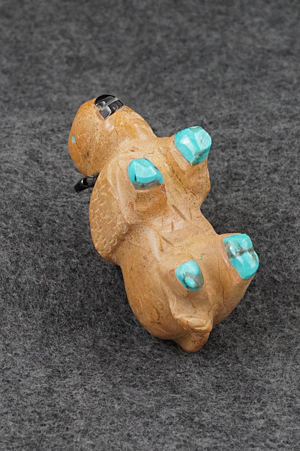 Buffalo Zuni Fetish Carving - Freddie Leekya