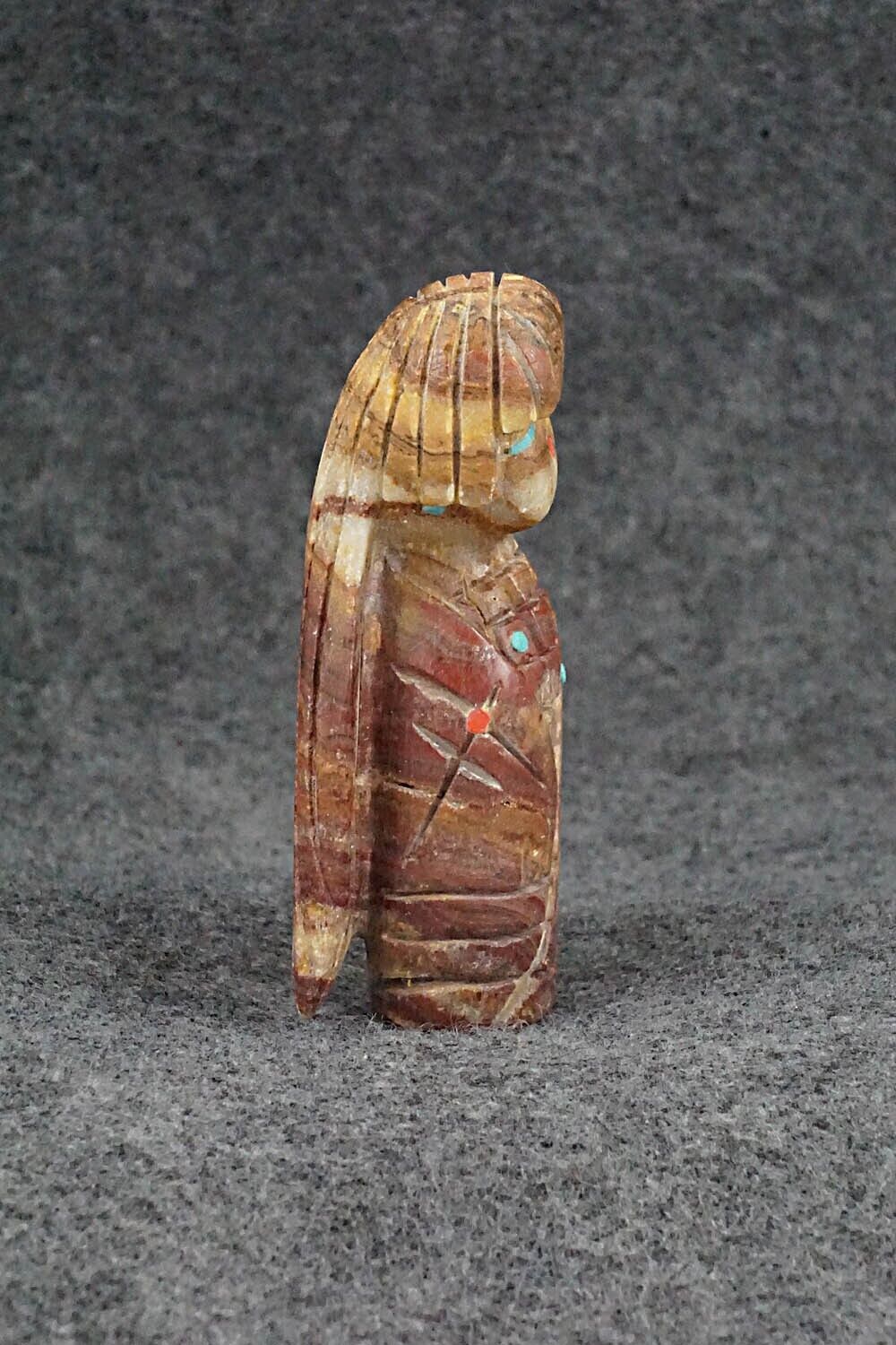 Corn Maiden Zuni Fetish Carving - Douglas Martza
