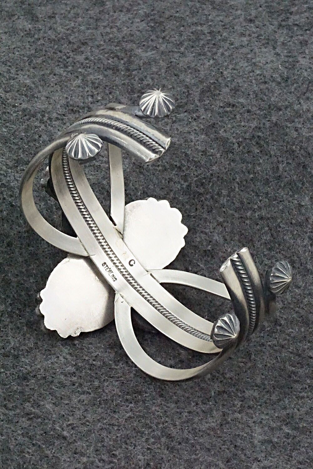 Turquoise & Sterling Silver Bracelet - Michael Calladitto