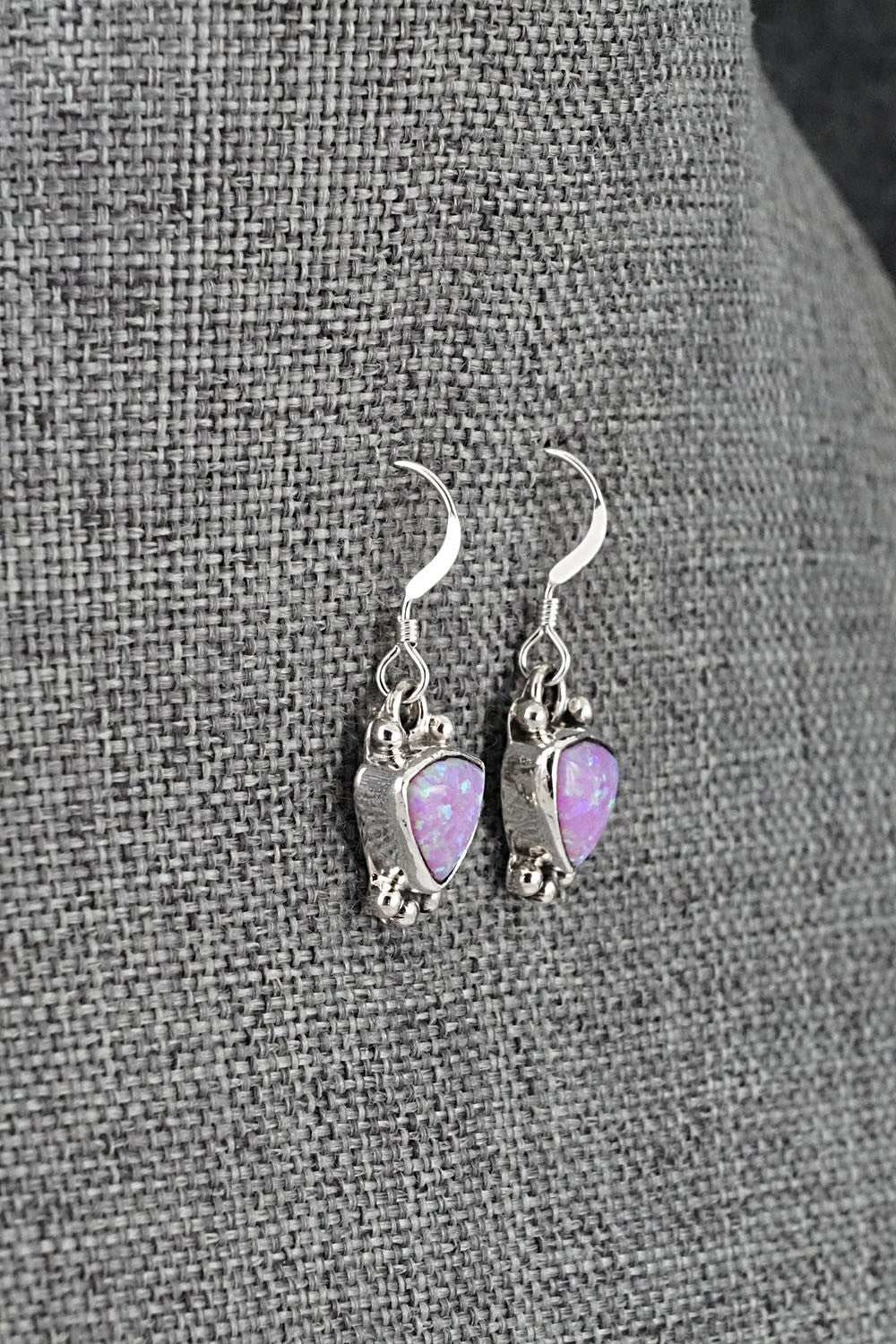 Opalite & Sterling Silver Earrings - Sharon McCarthy