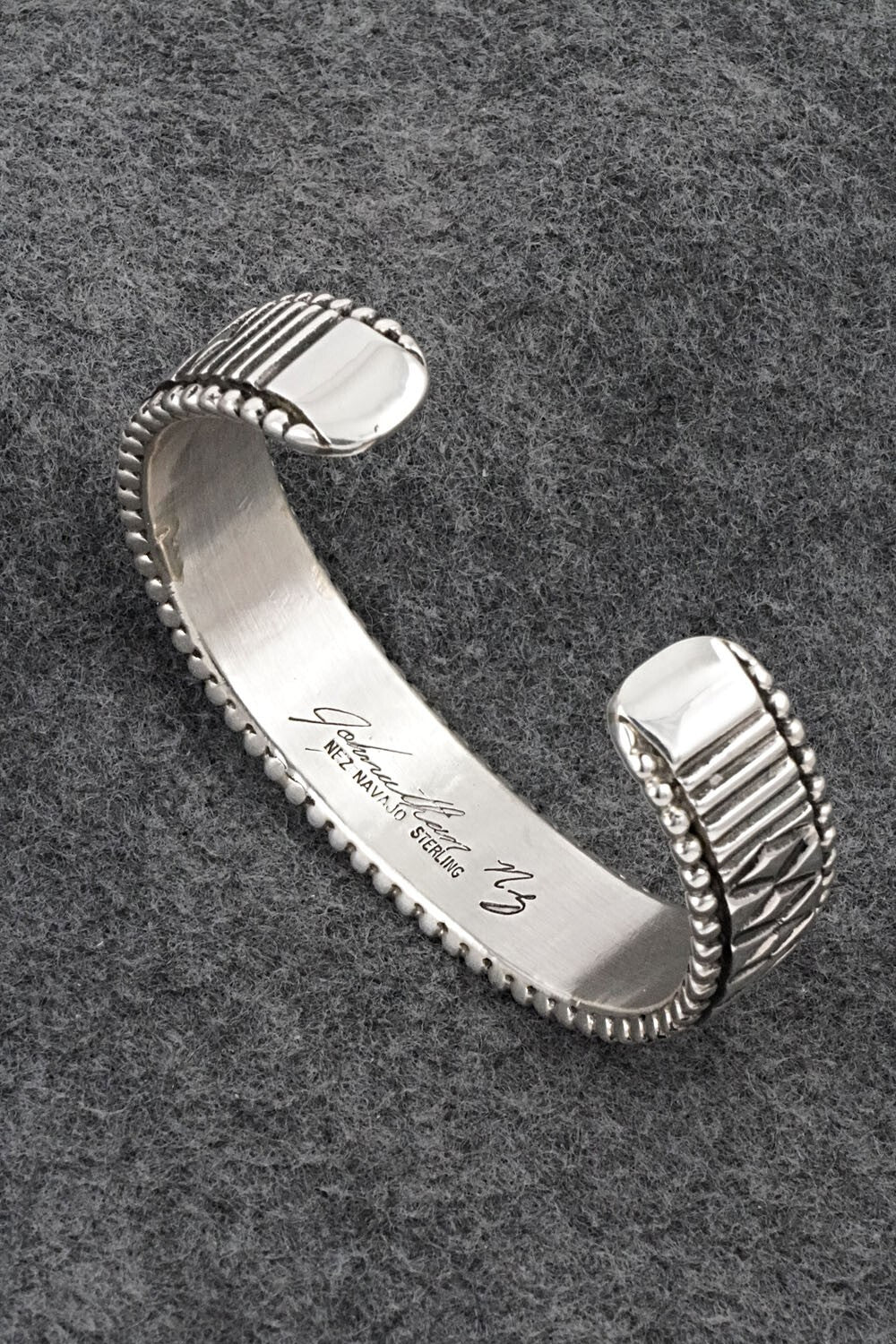 Sterling Silver Bracelet - Jonathan Nez