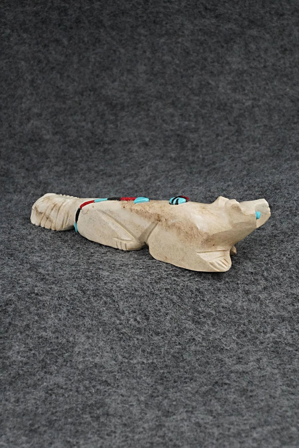 Fox Zuni Fetish Carving - Danette Laate