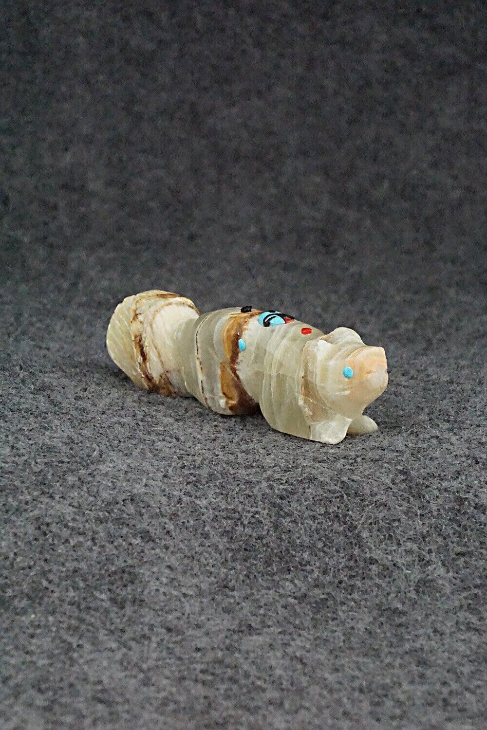 Squirrel Zuni Fetish Carving - Danette Laate