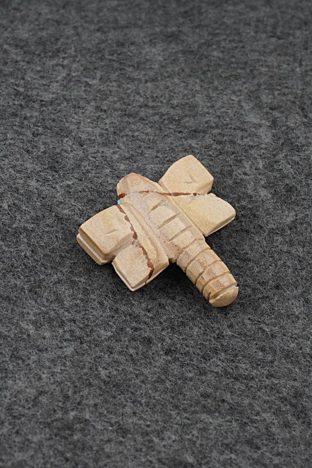 Dragonfly Zuni Fetish Carving - Cody Chavez