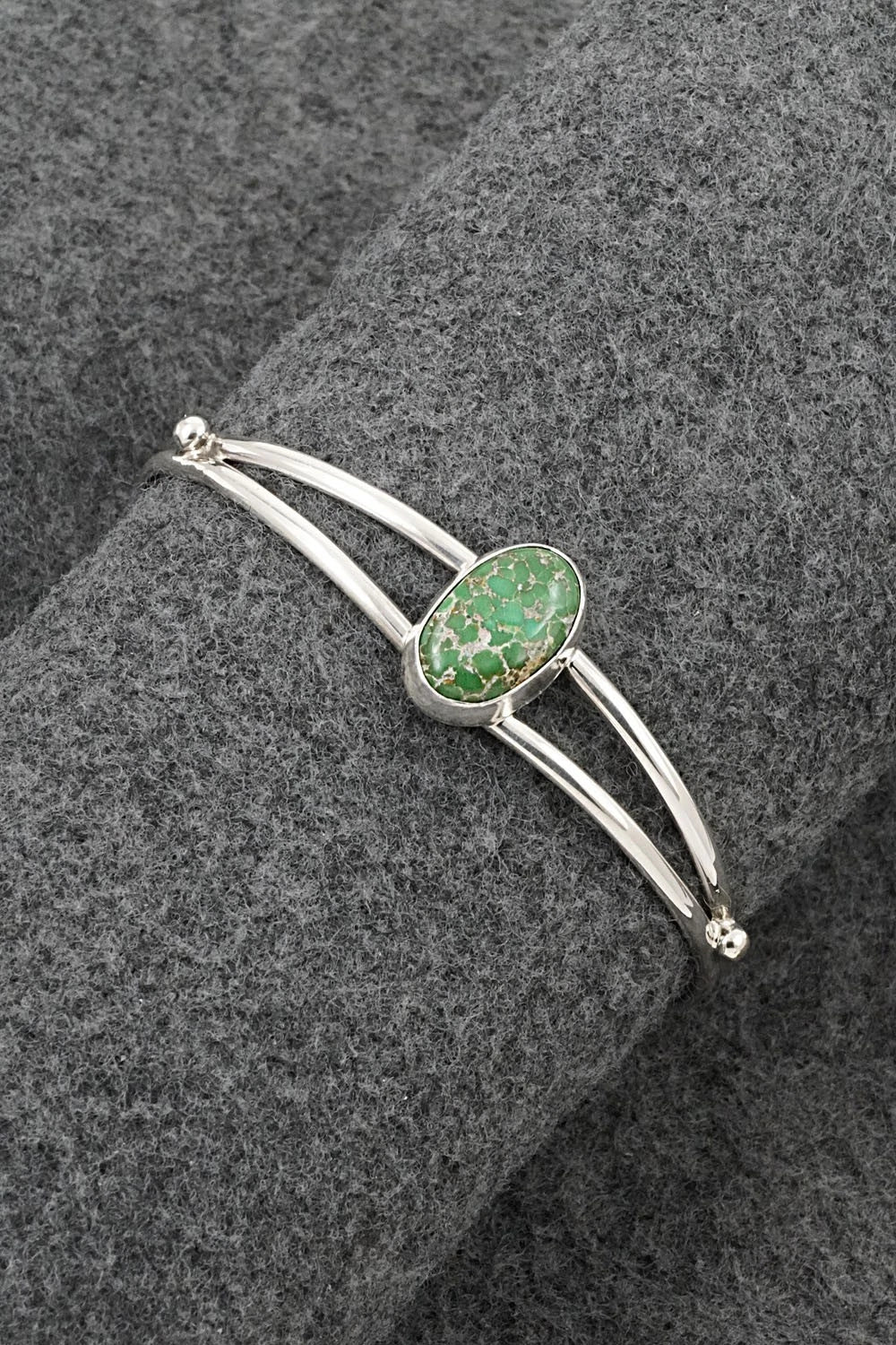 Turquoise & Sterling Silver Bracelet - Rosemary Saunders