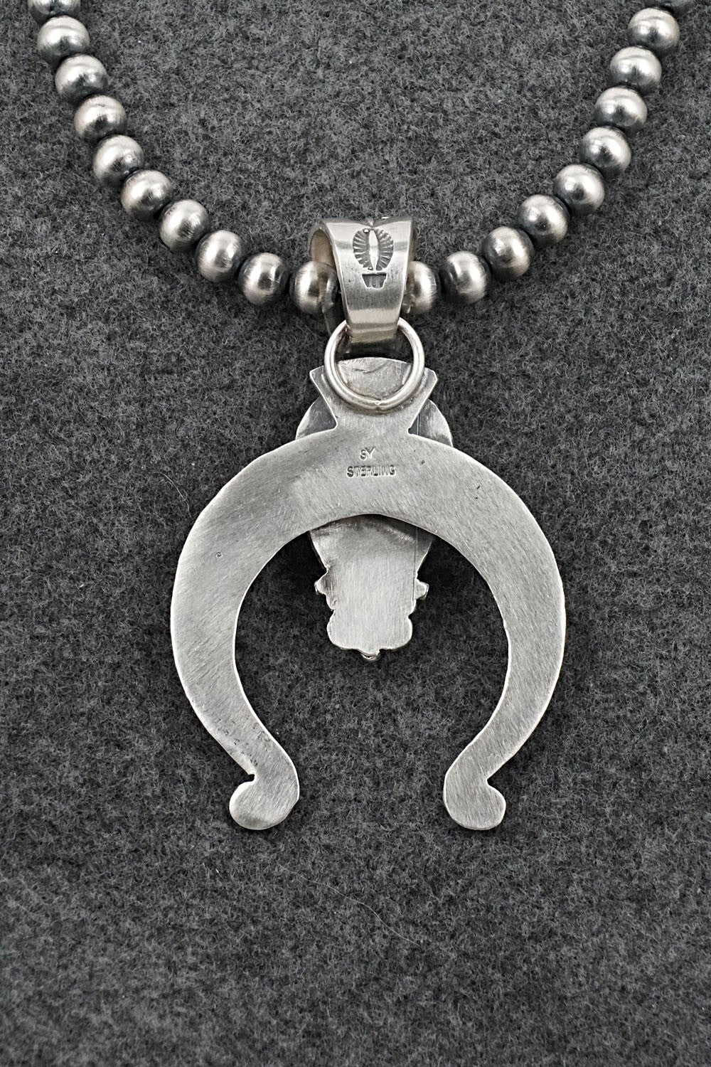 Turquoise & Sterling Silver Necklace - Samuel Yellowhair