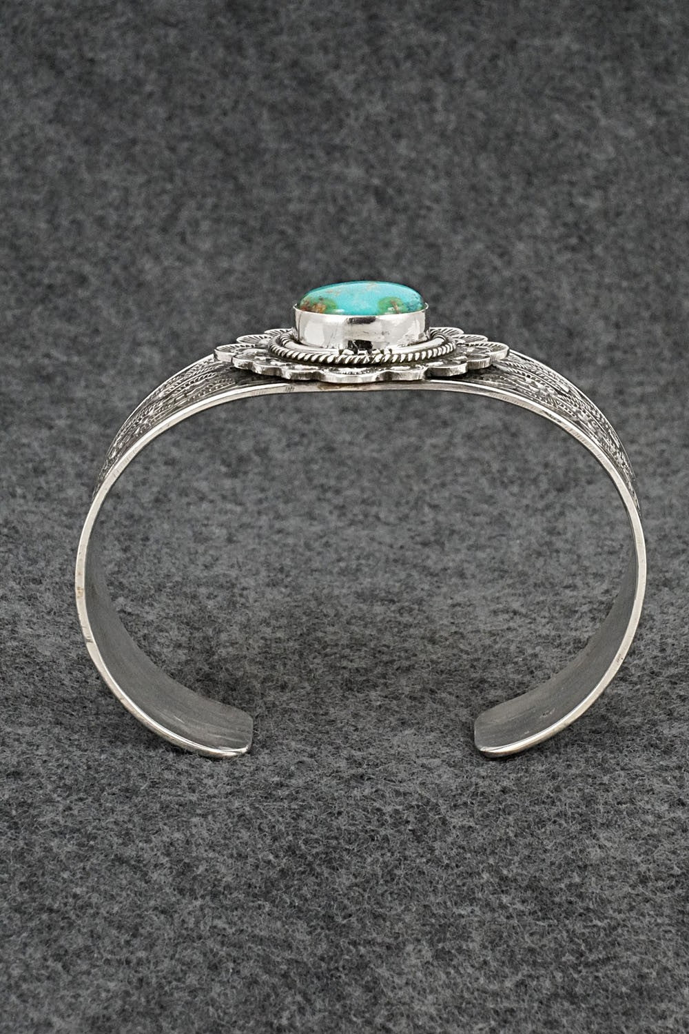 Turquoise & Sterling Silver Bracelet - Eula Wylie