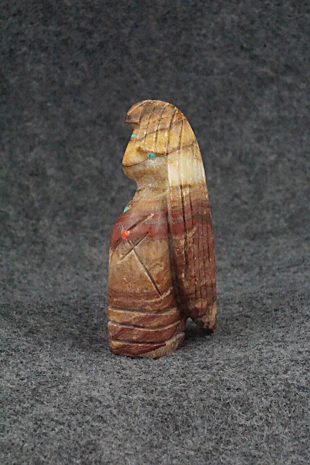 Corn Maiden Zuni Fetish Carving - Douglas Martza