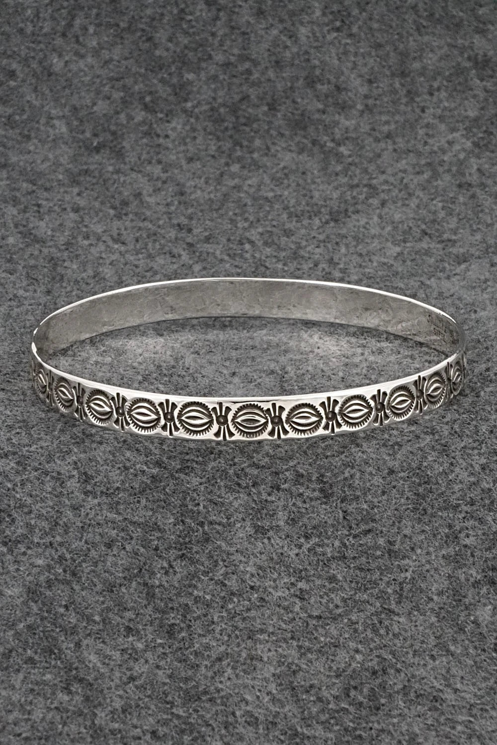 Sterling Silver Bangle Bracelet - Roland Dixson