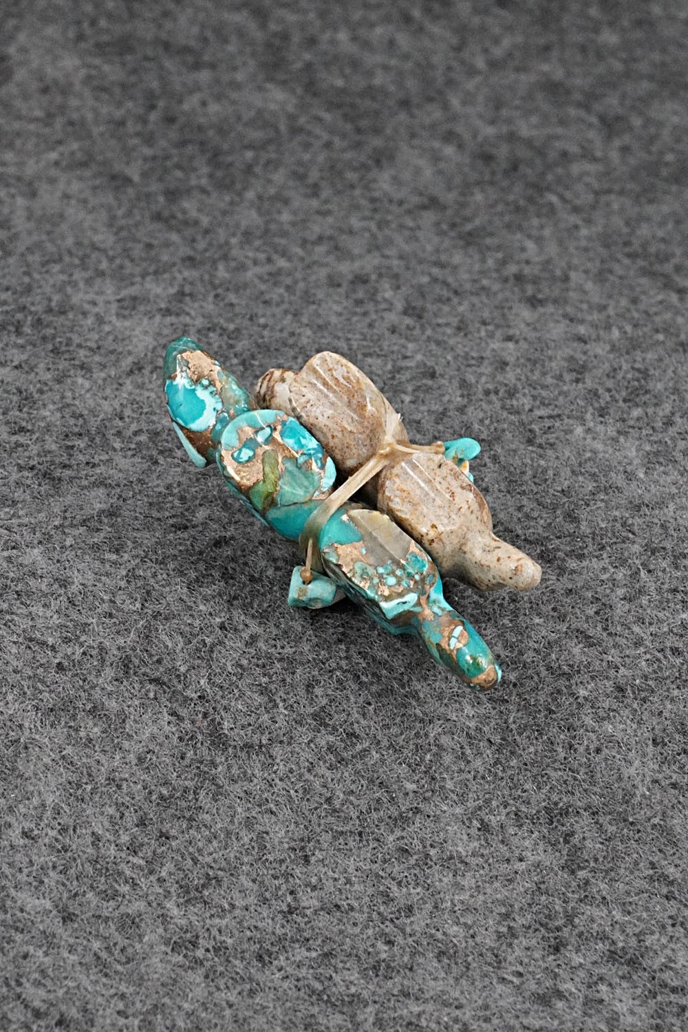 Mountain Lion Zuni Fetish Carving - Daisy Rose Leonard