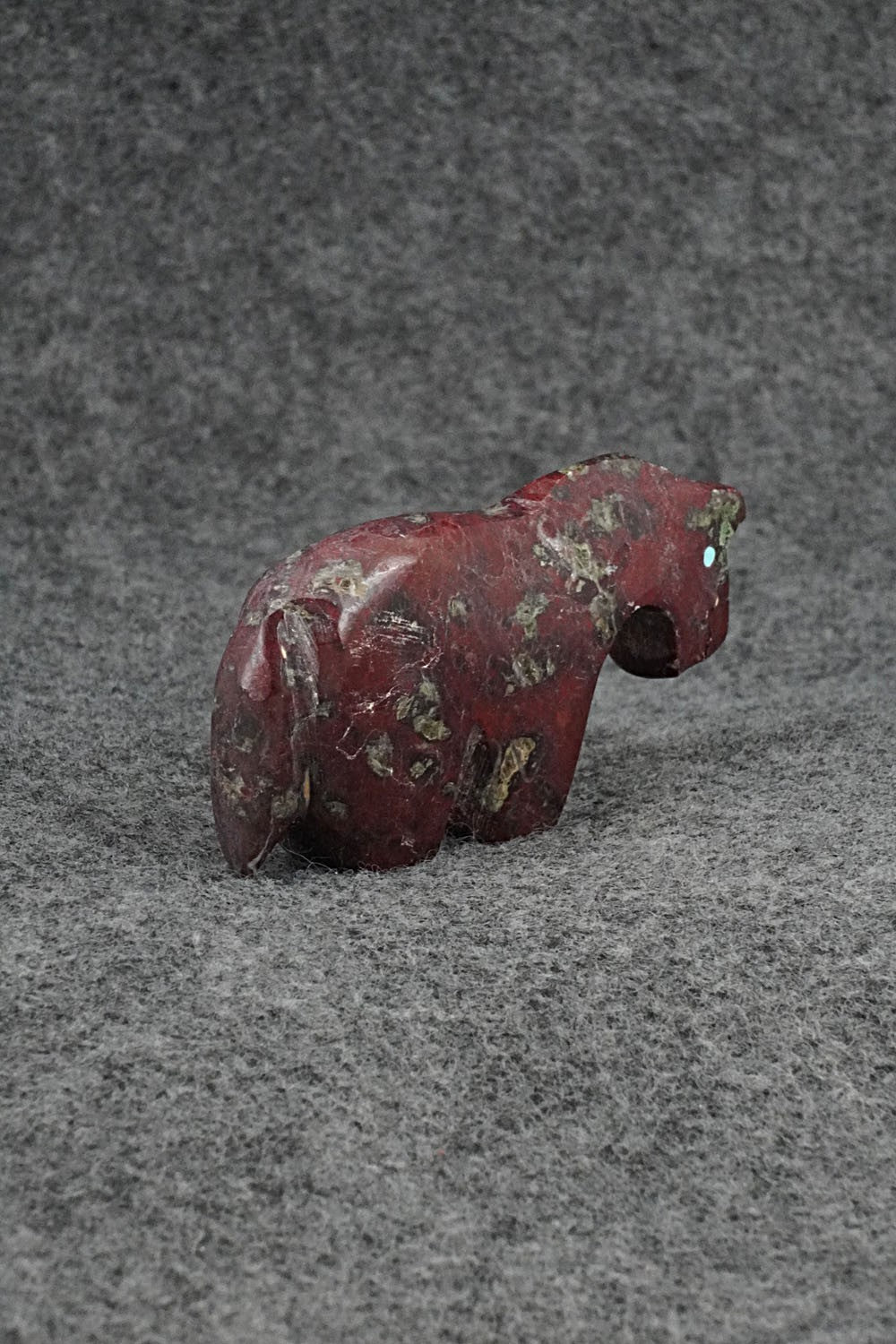 Horse Zuni Fetish Carving - Bernard Laiwakete