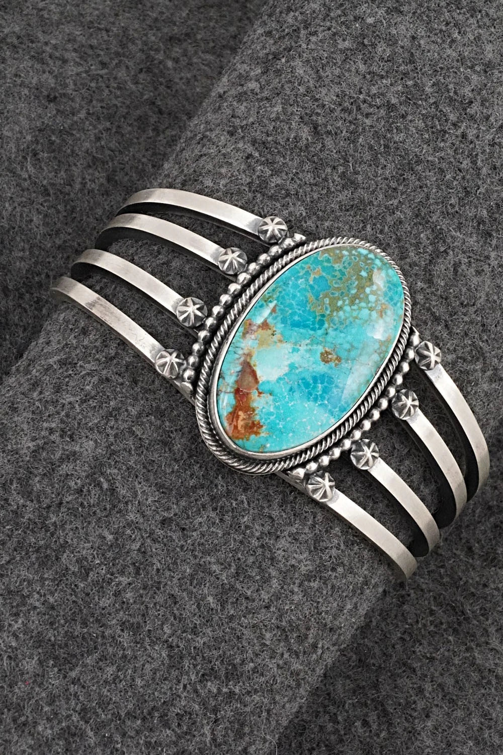 Turquoise & Sterling Silver Bracelet - Daniel Benally