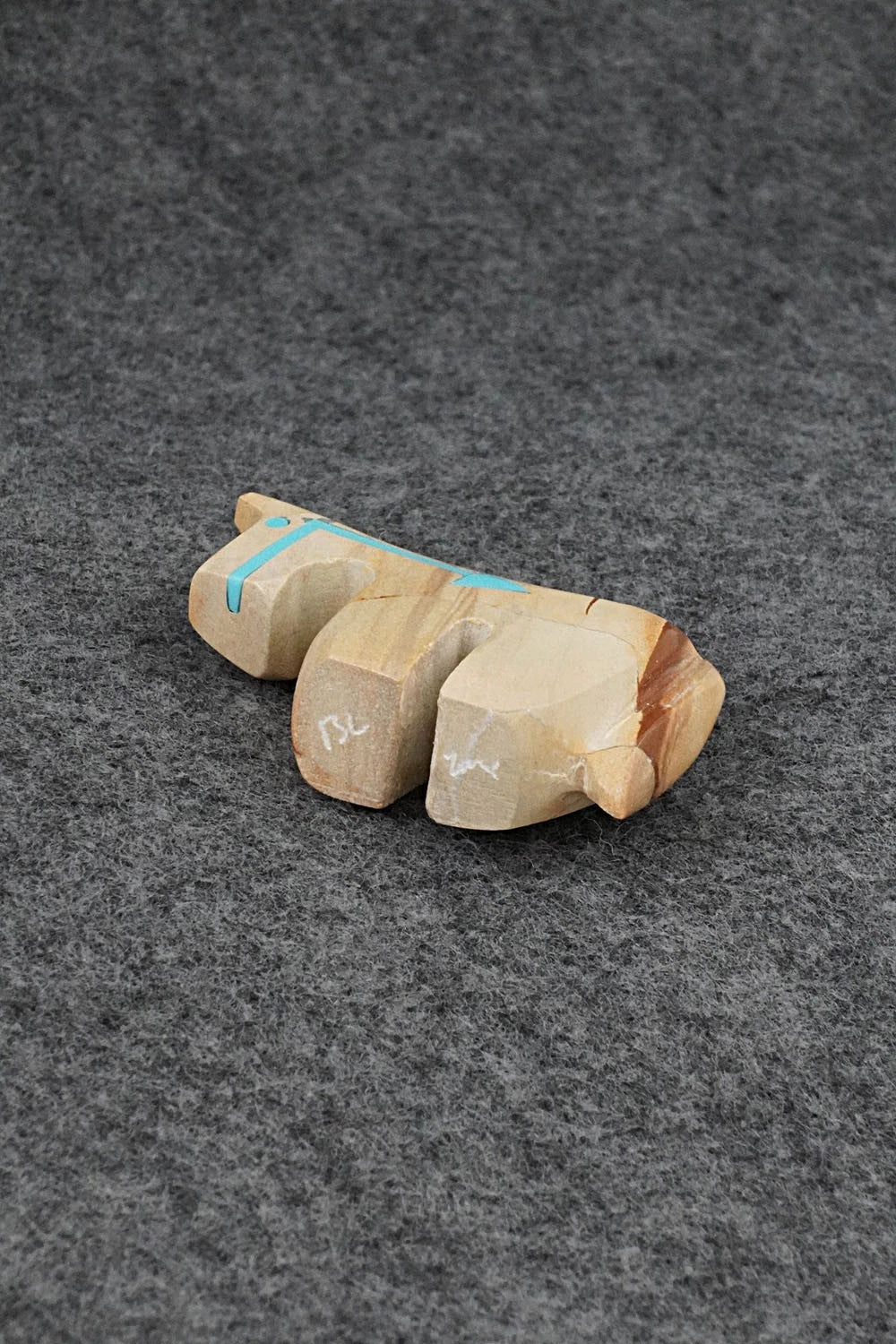 Horse Zuni Fetish Carving - Bernard Laiwakete