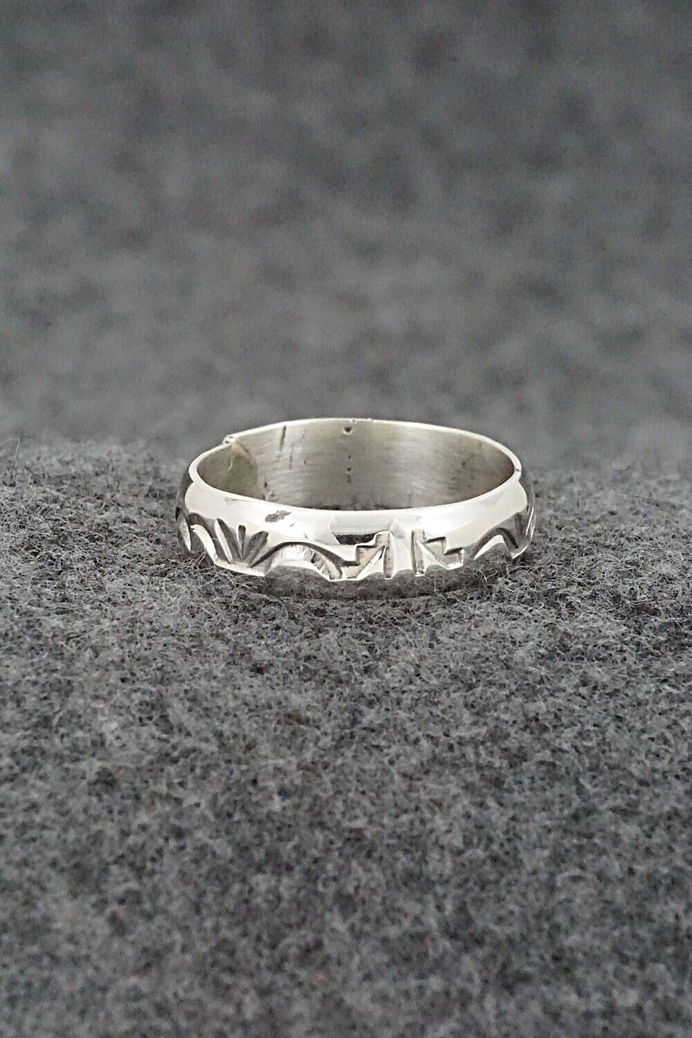 Sterling Silver Ring - Elaine Tahe - Size 9