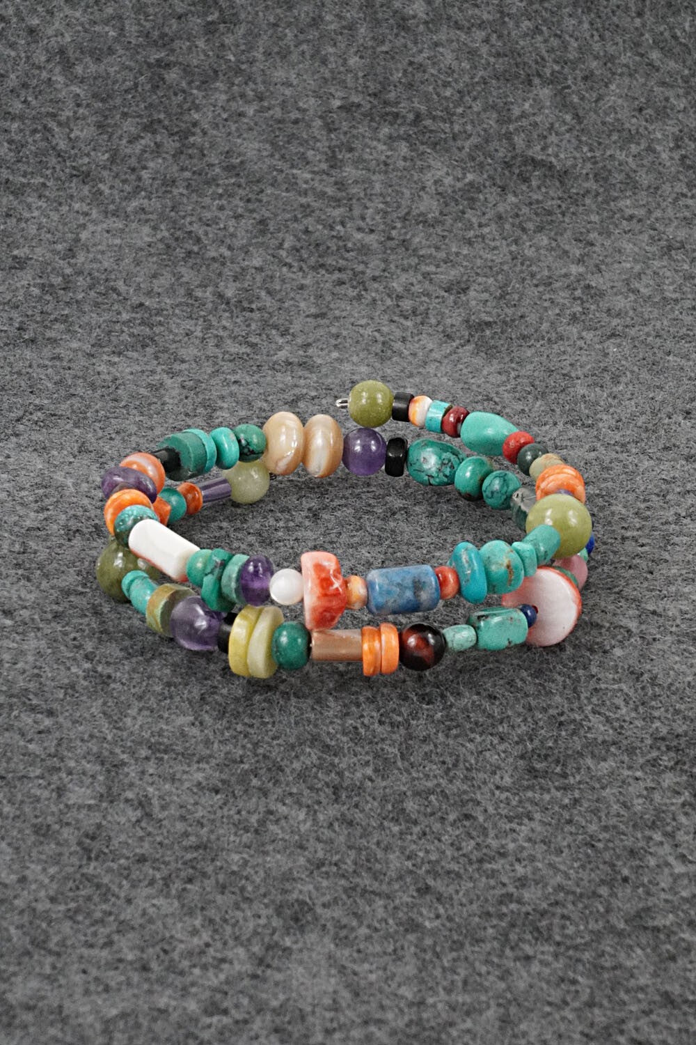 Multi-Stone Beaded Bracelet - Helen Tsosie