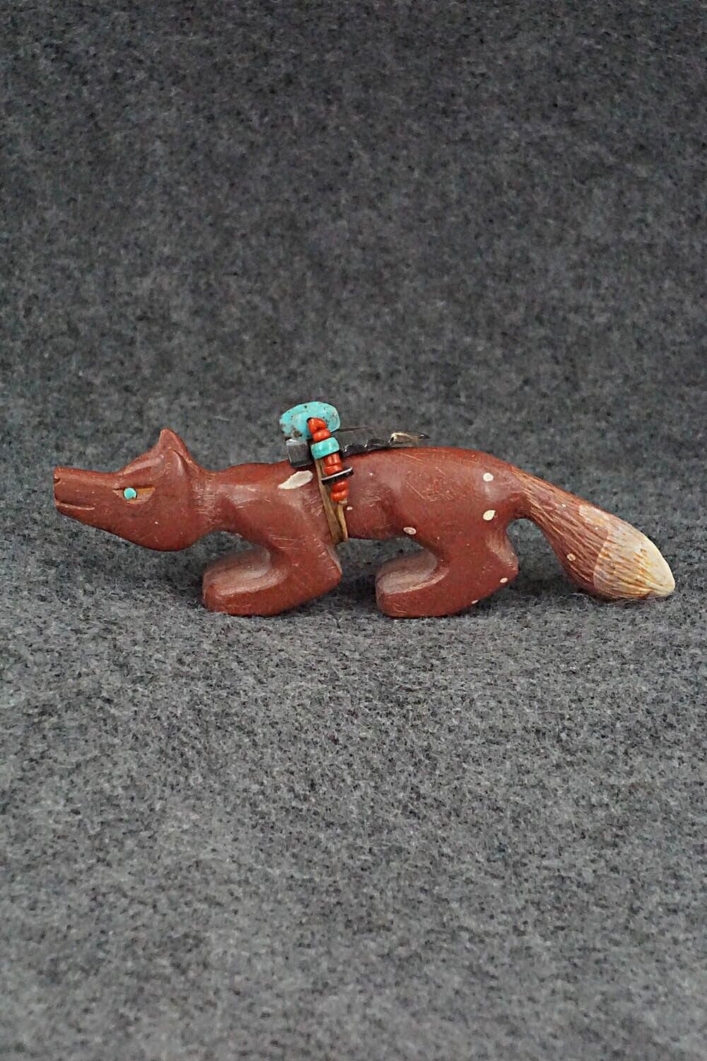 Wolf Zuni Fetish Carving - Douglas Martza