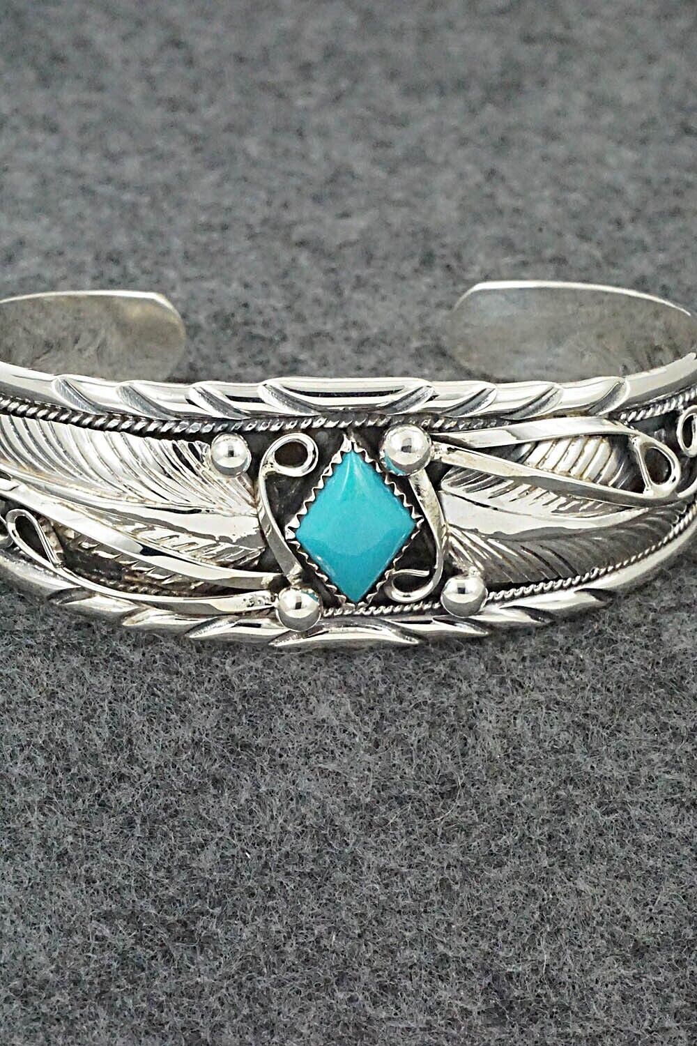 Turquoise & Sterling Silver Bracelet - Davey Morgan