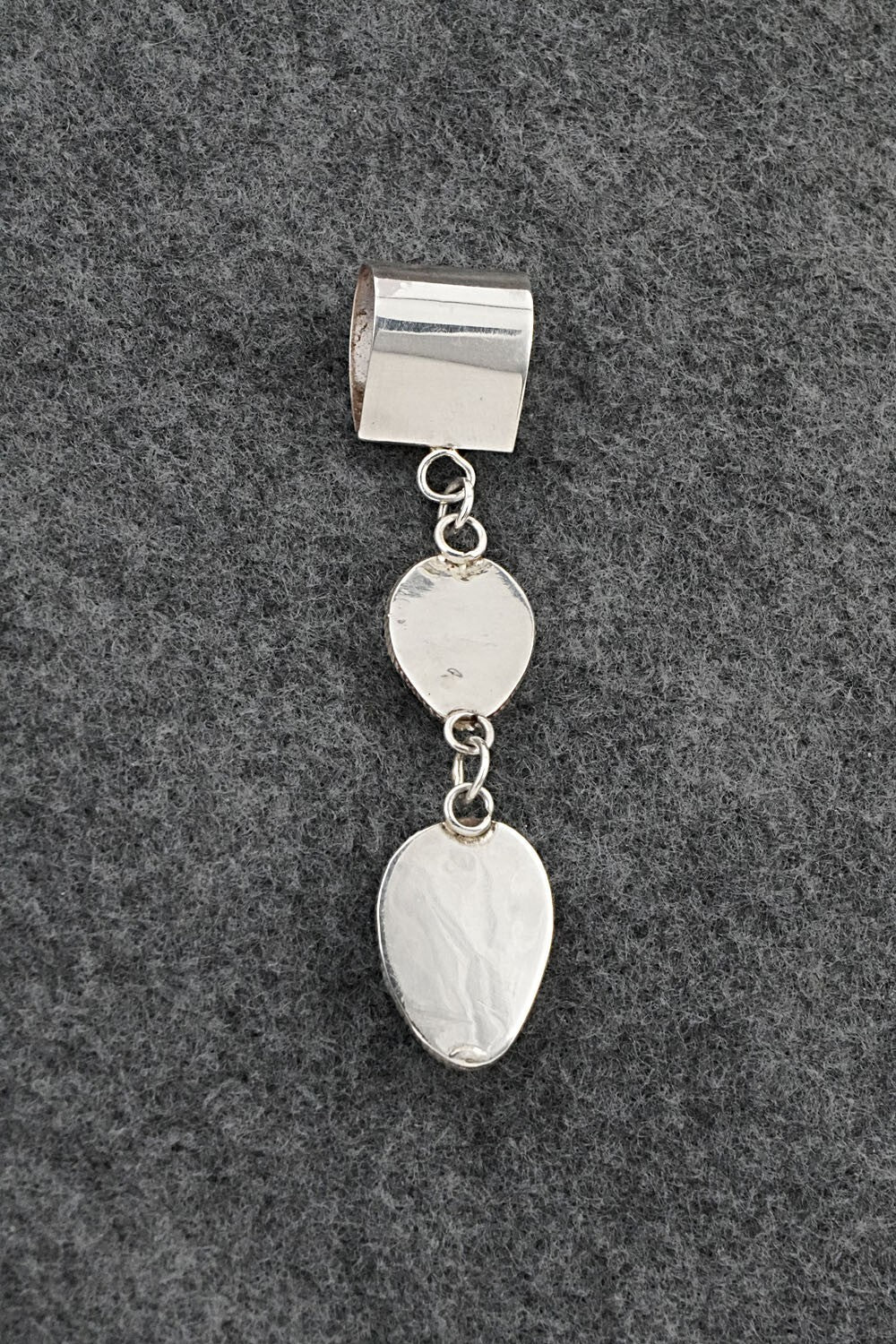 Turquoise & Sterling Silver Pendant - Ernest Hawthorne