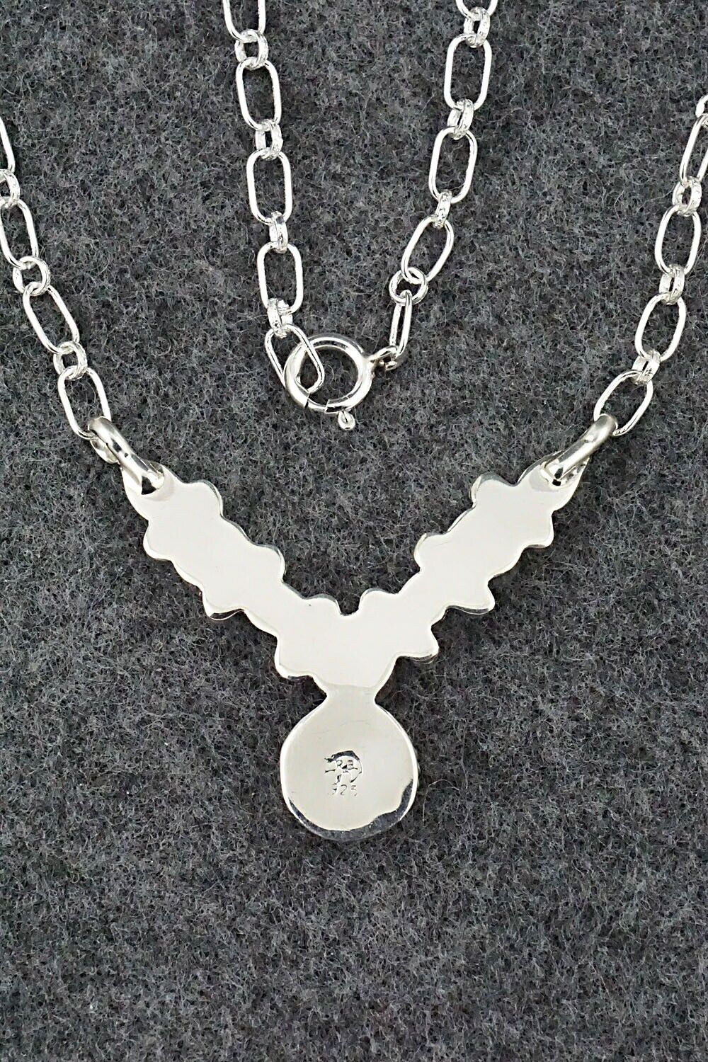 Opalite & Sterling Silver Necklace - Annie Spencer