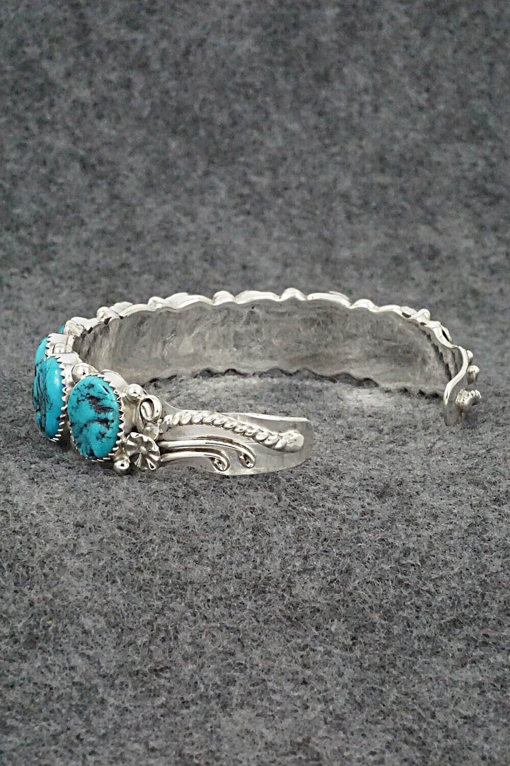 Turquoise & Sterling Silver Bracelet - Martin Muskett