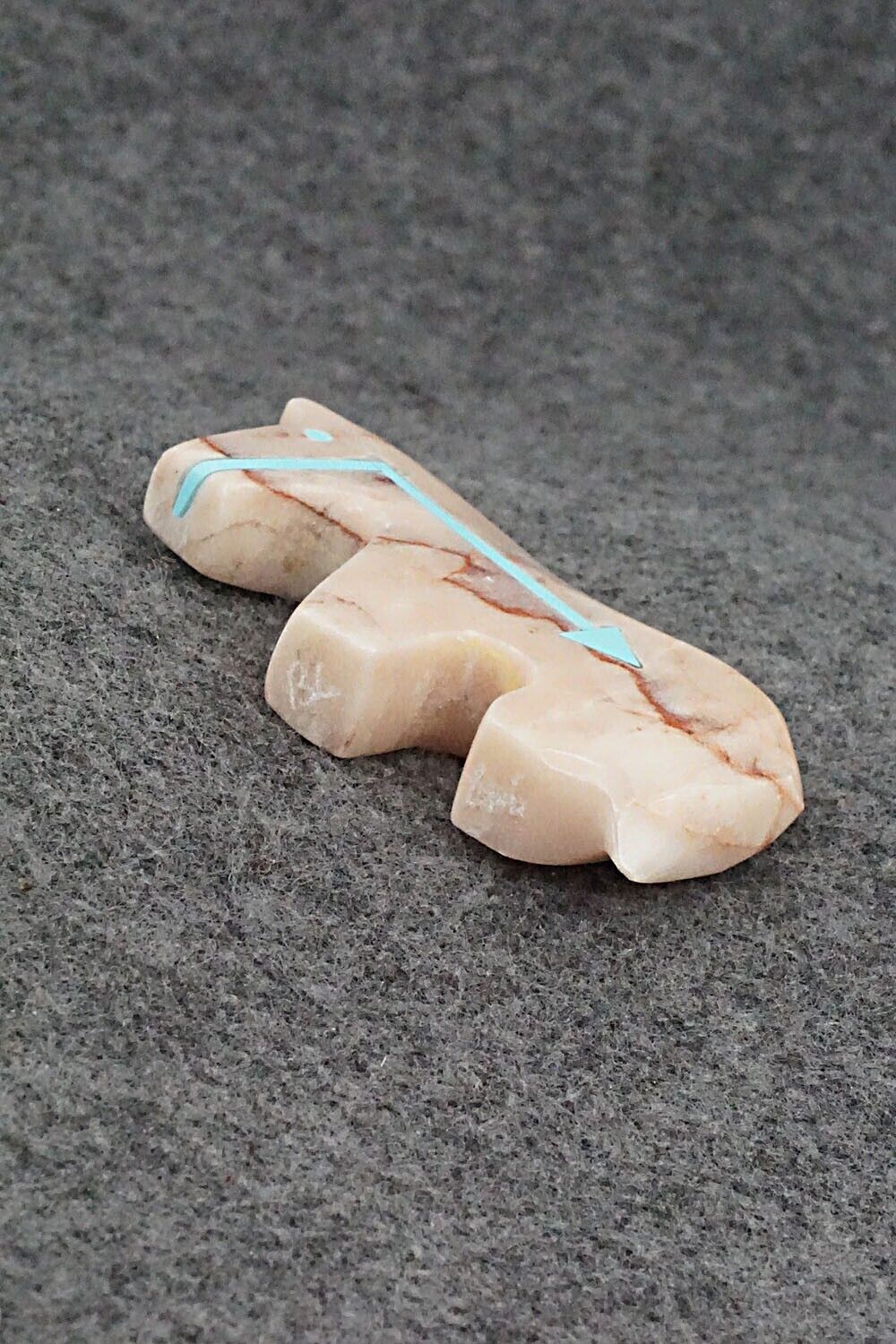 Horse Zuni Fetish Carving - Bernard Laiwakete