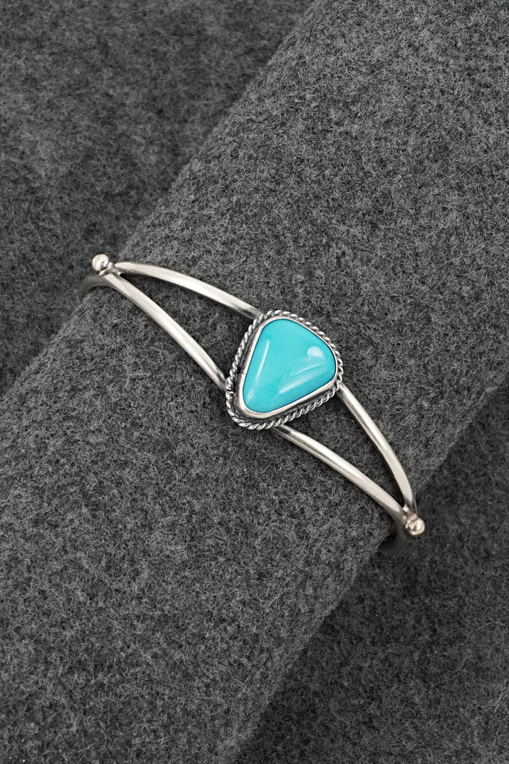 Turquoise & Sterling Silver Bracelet - Rena Begay