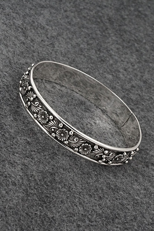 Sterling Silver Bangle Bracelet - Sadie Jim