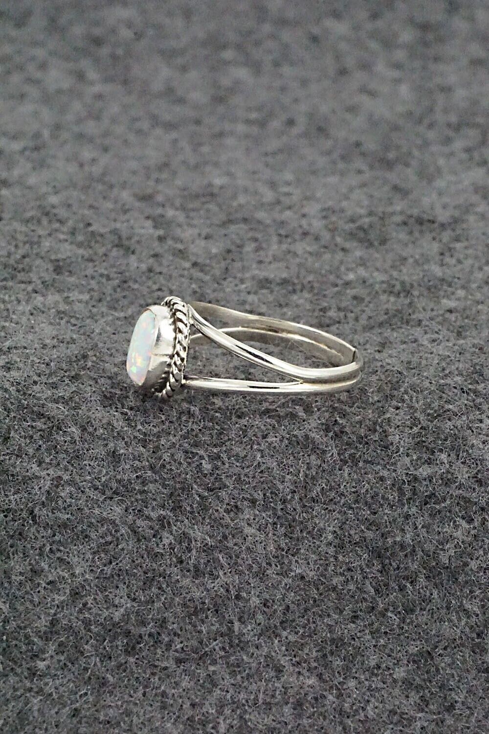 Opalite & Sterling Silver Ring - Jan Mariano - Size 7.25
