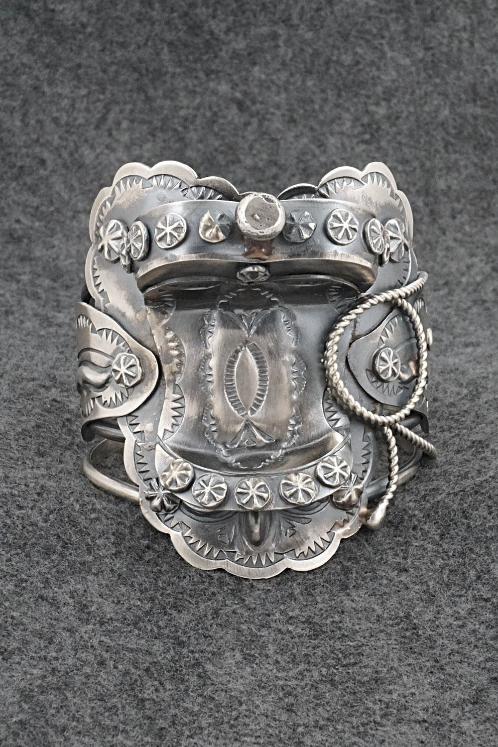 Sterling Silver Bracelet - Tim Yazzie