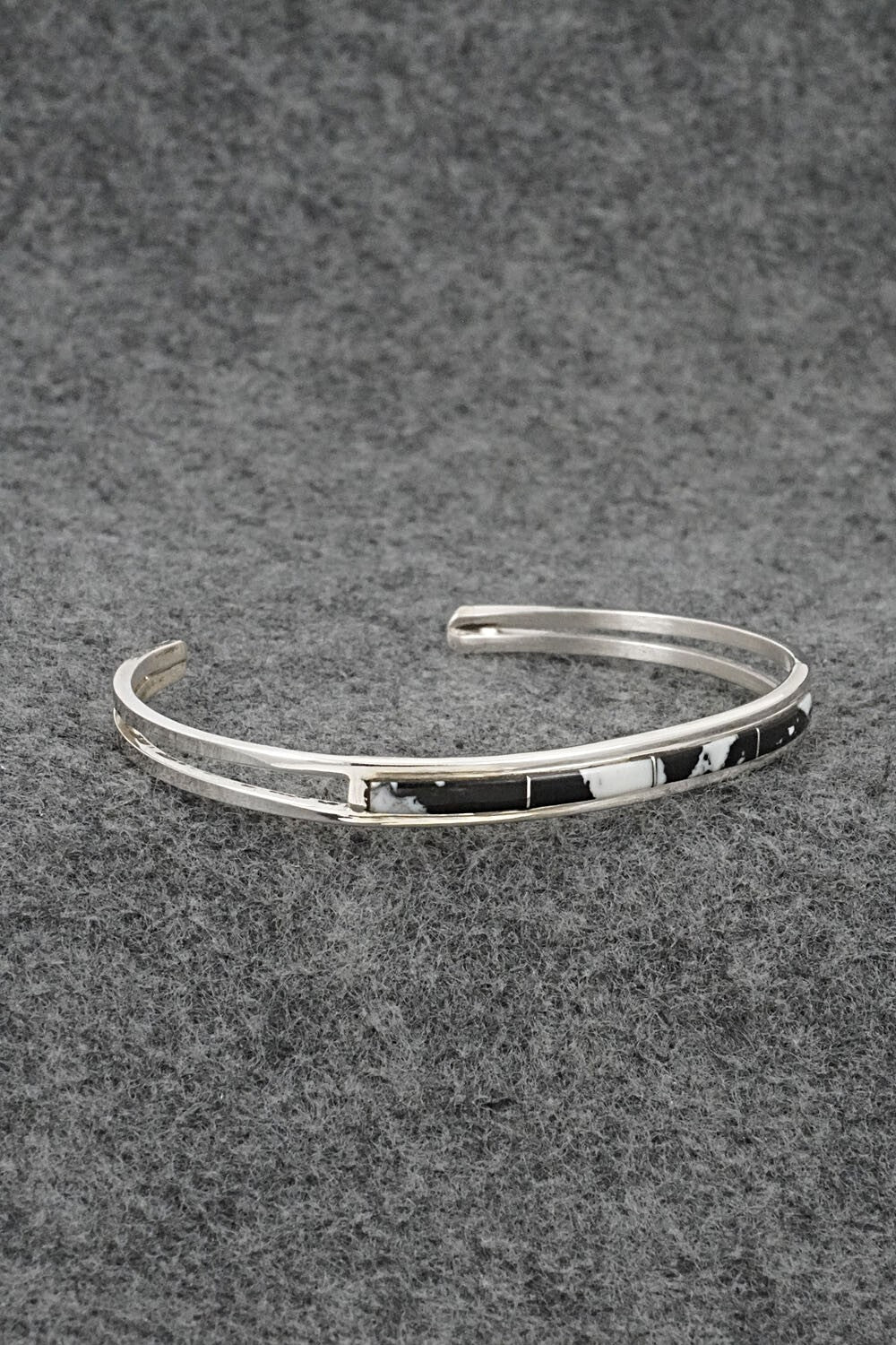 White Buffalo & Sterling Silver Bracelet - Jamie Johnson