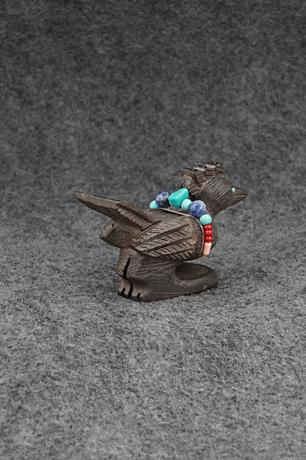 Roadrunner Zuni Fetish Carving - Douglas Martza