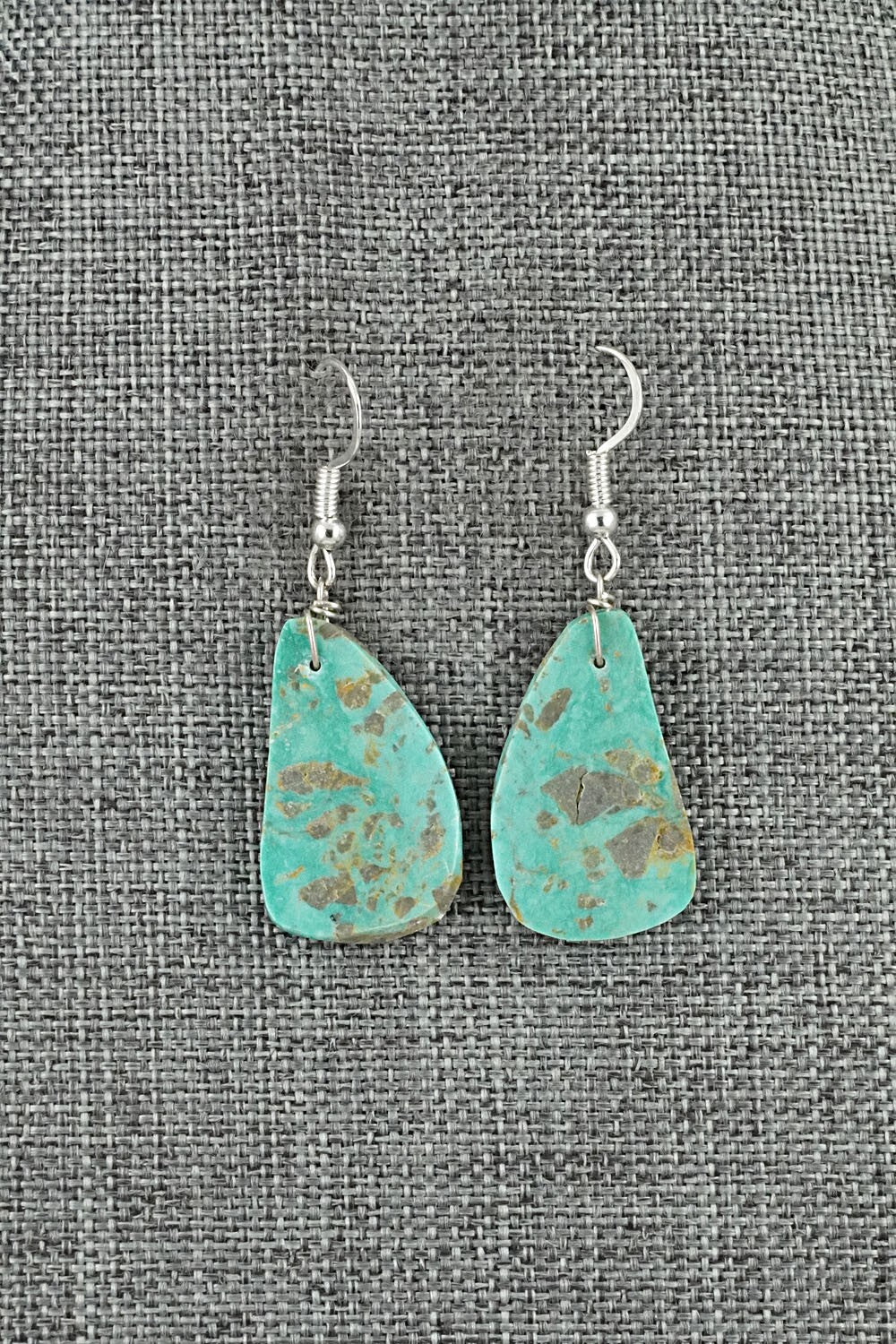Turquoise & Sterling Silver Earrings - Tammy Nolcot