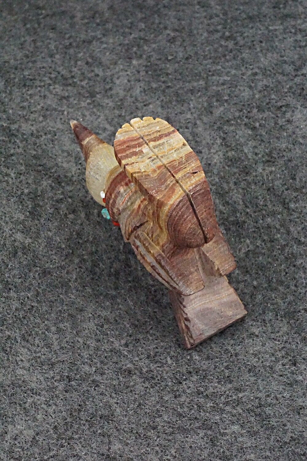 Roadrunner Zuni Fetish Carving - Douglas Martza