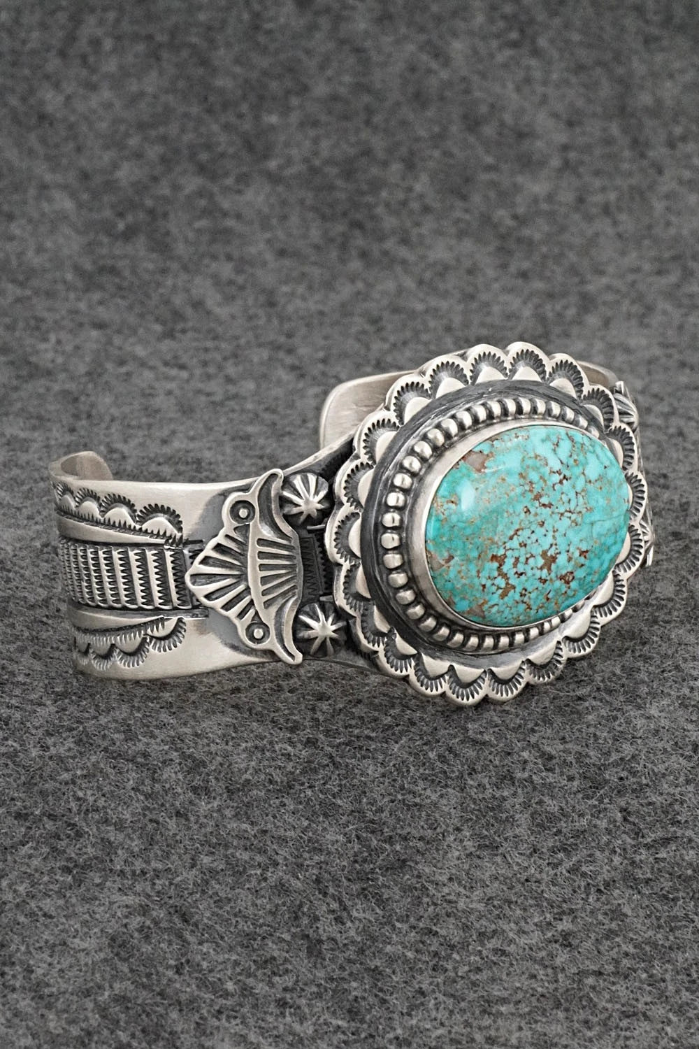 Turquoise & Sterling Silver Bracelet - Randy Boyd