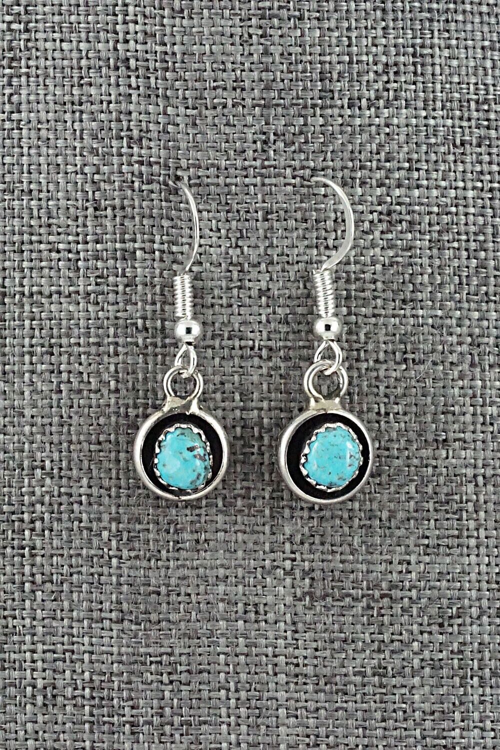 Turquoise, Coral & Sterling Silver Mini Squash Blossom Set - Phil Garcia
