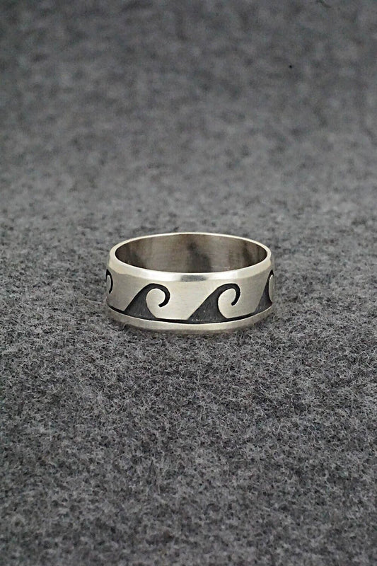 Sterling Silver Ring - Timothy Mowa - Size 12