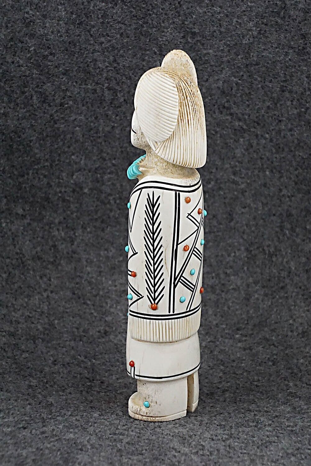 Corn Maiden Zuni Fetish Carving - Claudia Peina