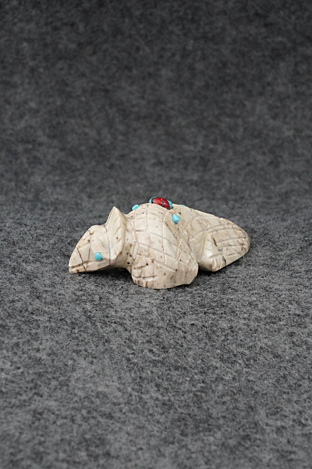 Horned Toad Zuni Fetish Carving - Dannette Laate