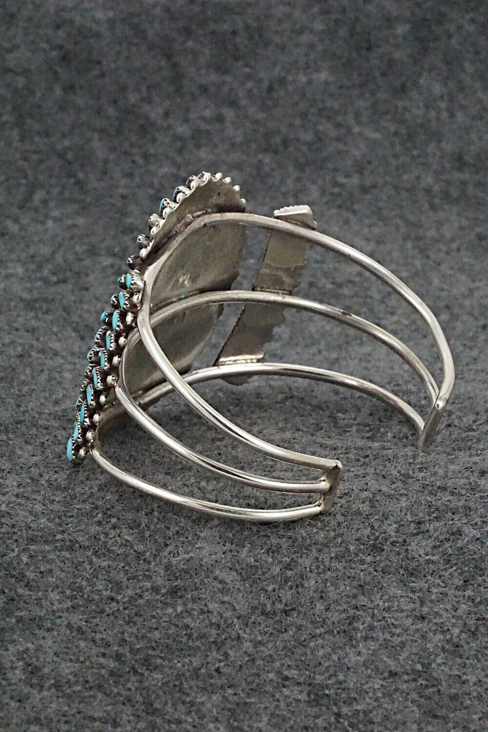 Turquoise & Sterling Silver Bracelet - Judy Wallace
