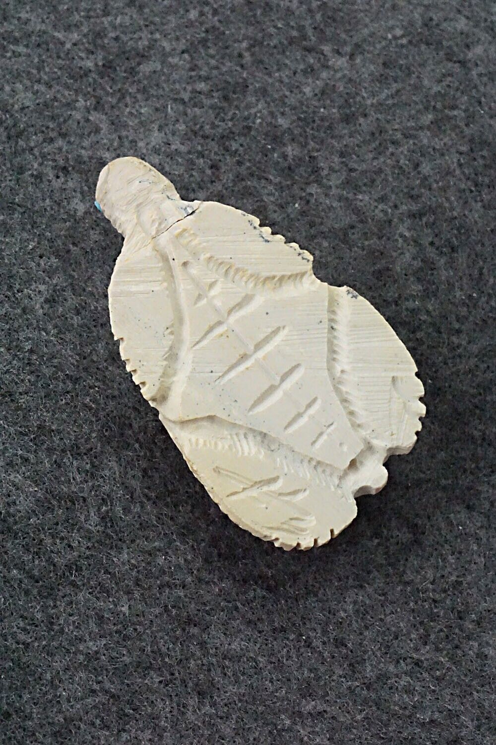 Turtle Zuni Fetish Carving - Adrian Cachini