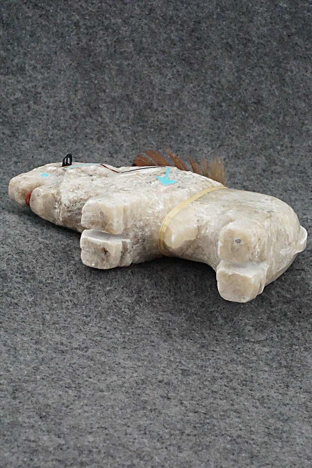 Buffalo Navajo Fetish Carving - Ben Livingston