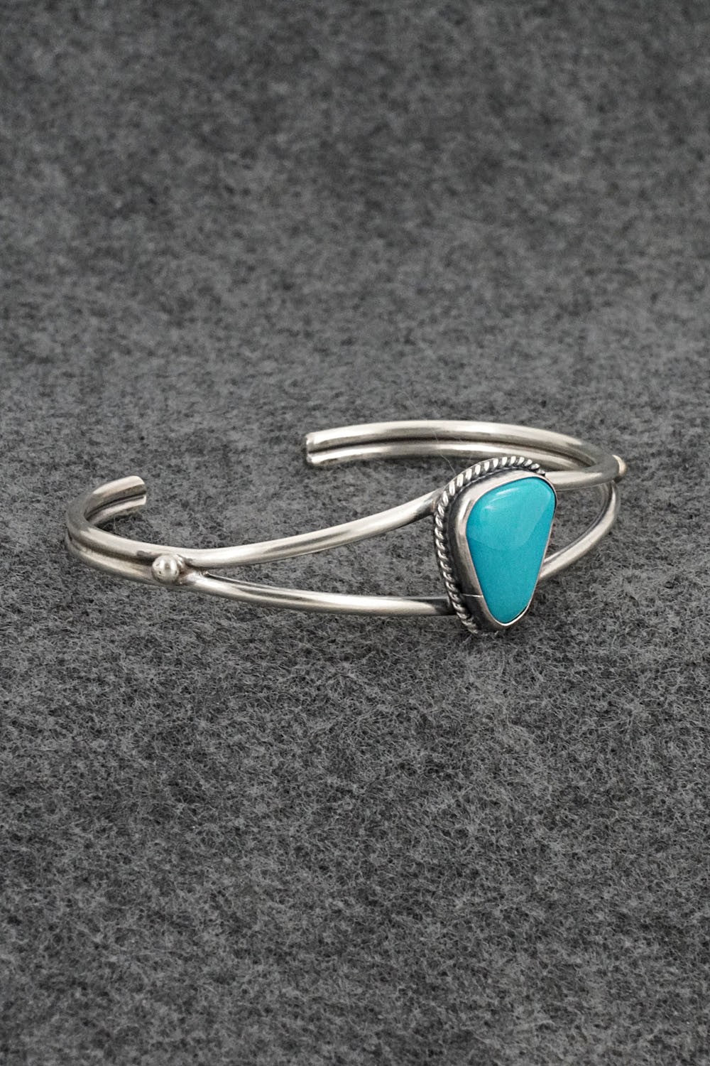 Turquoise & Sterling Silver Bracelet - Rena Begay